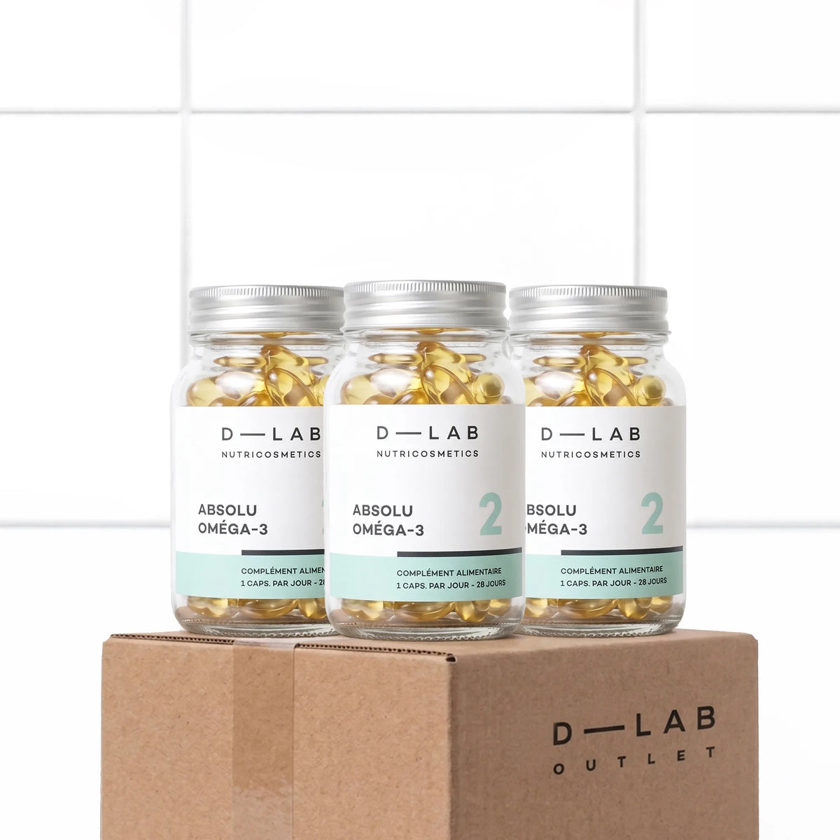 Absolu Oméga-3 D-LAB, cure 3 mois