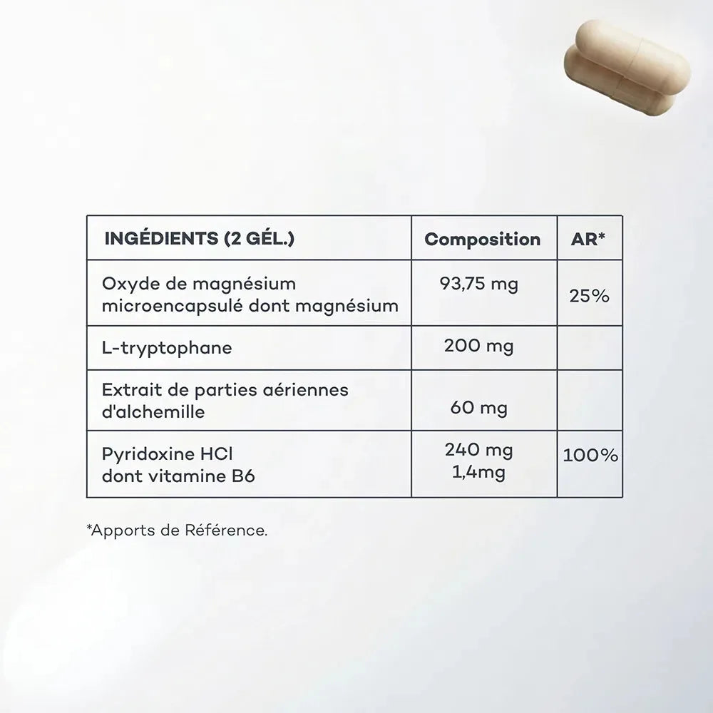 Magnésium Daily D-LAB, composition