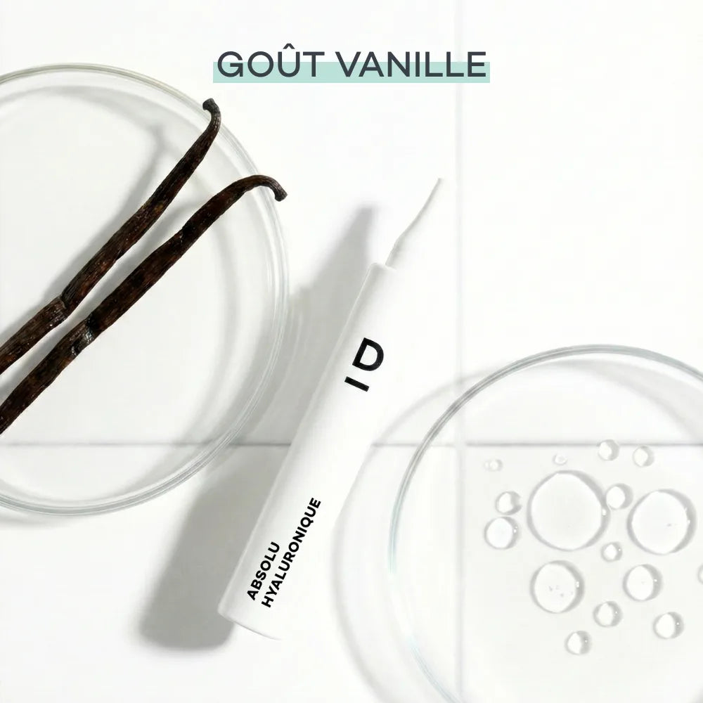 Shots Acide Hyaluronique D-LAB, goût vanille