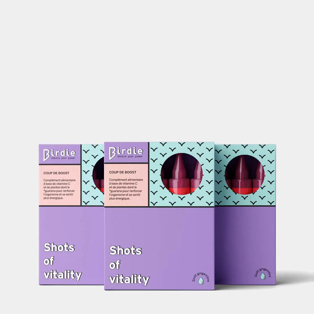 Shots Gingembre & Curcuma D-LAB, lot de 3 boites